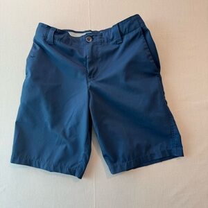 Under Armour Performance Ready Blue Button-Up Shorts